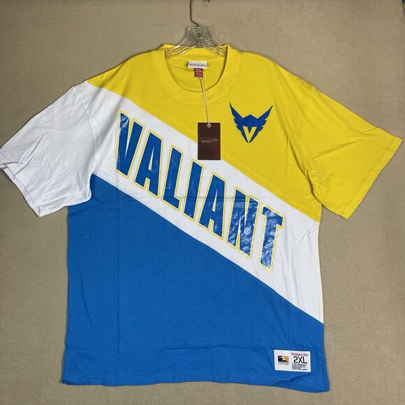Mitchell & Ness Shirt Mens 2XL Multicolor Los Angeles Valiant OWL Play by Play‎ - Picture 1 of 12